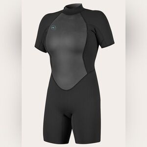 O’Neill Women’s Reactor 2 2MM Back Zip S/S Spring Wetsuit